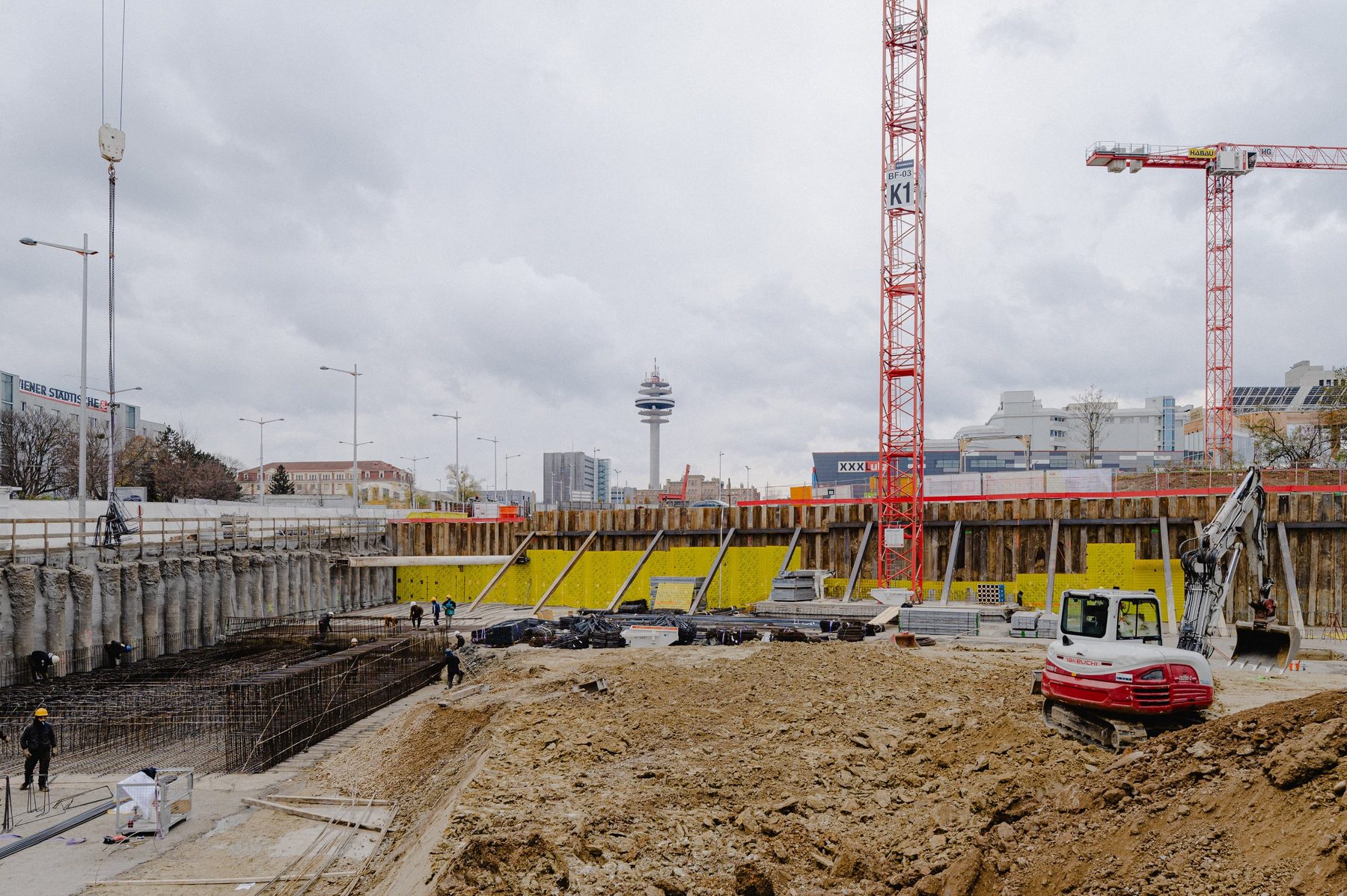 Baugrube Spezialtiefbau – inGeo GmbH