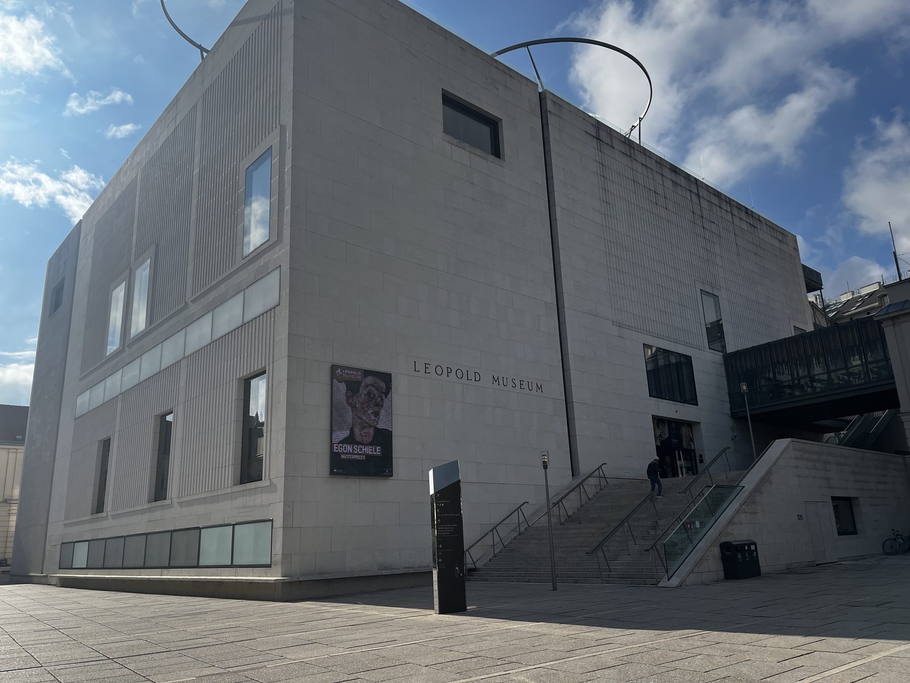 Leopold Museum Museumsquartier Wien Außenansicht